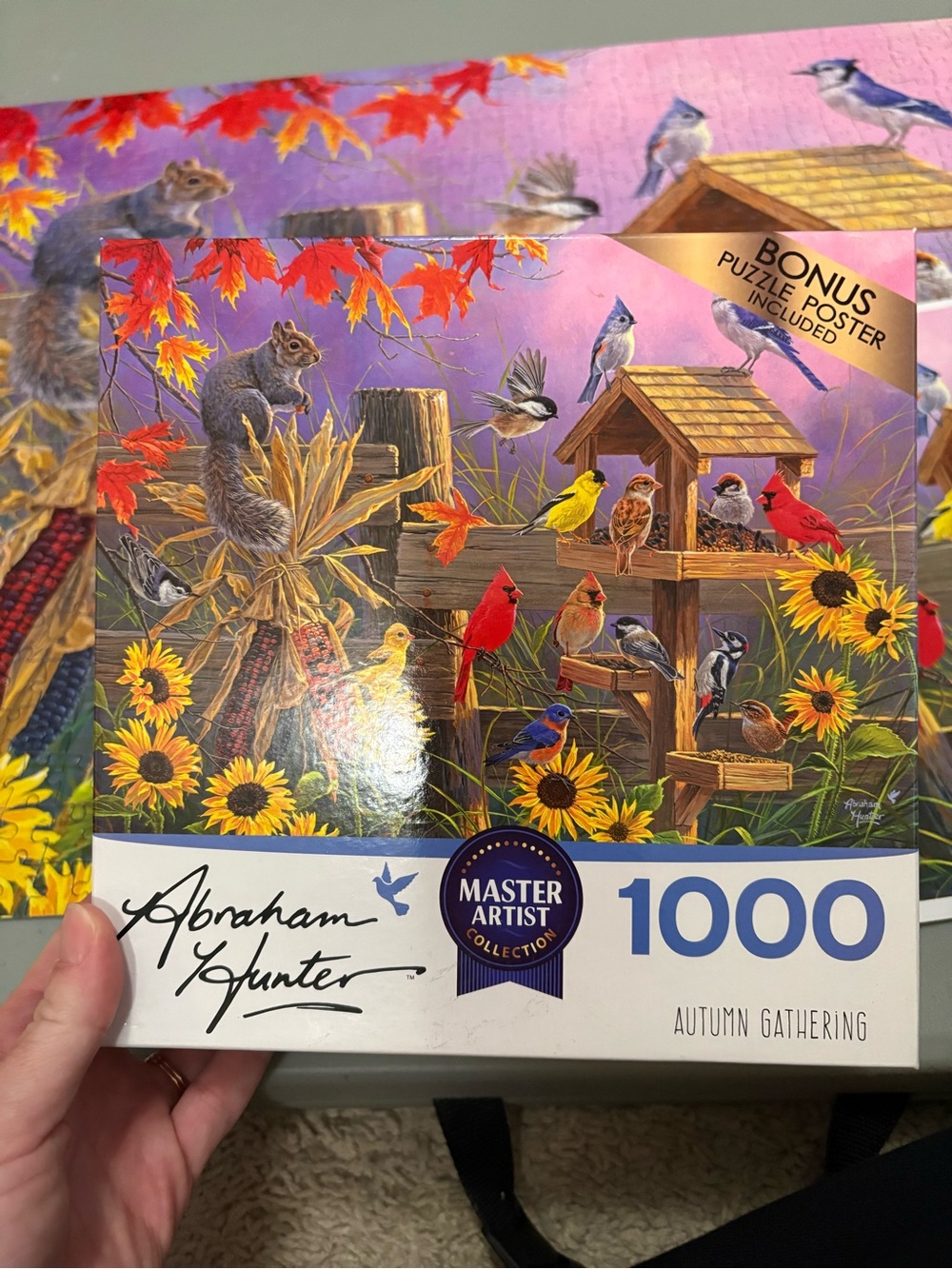 Abraham Hunter Master Artist Collection 1,000 Piece Puzzle